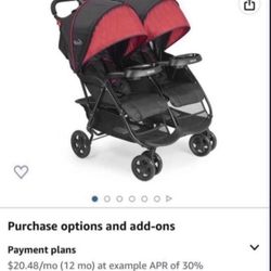 Kolcraft Double Stroller