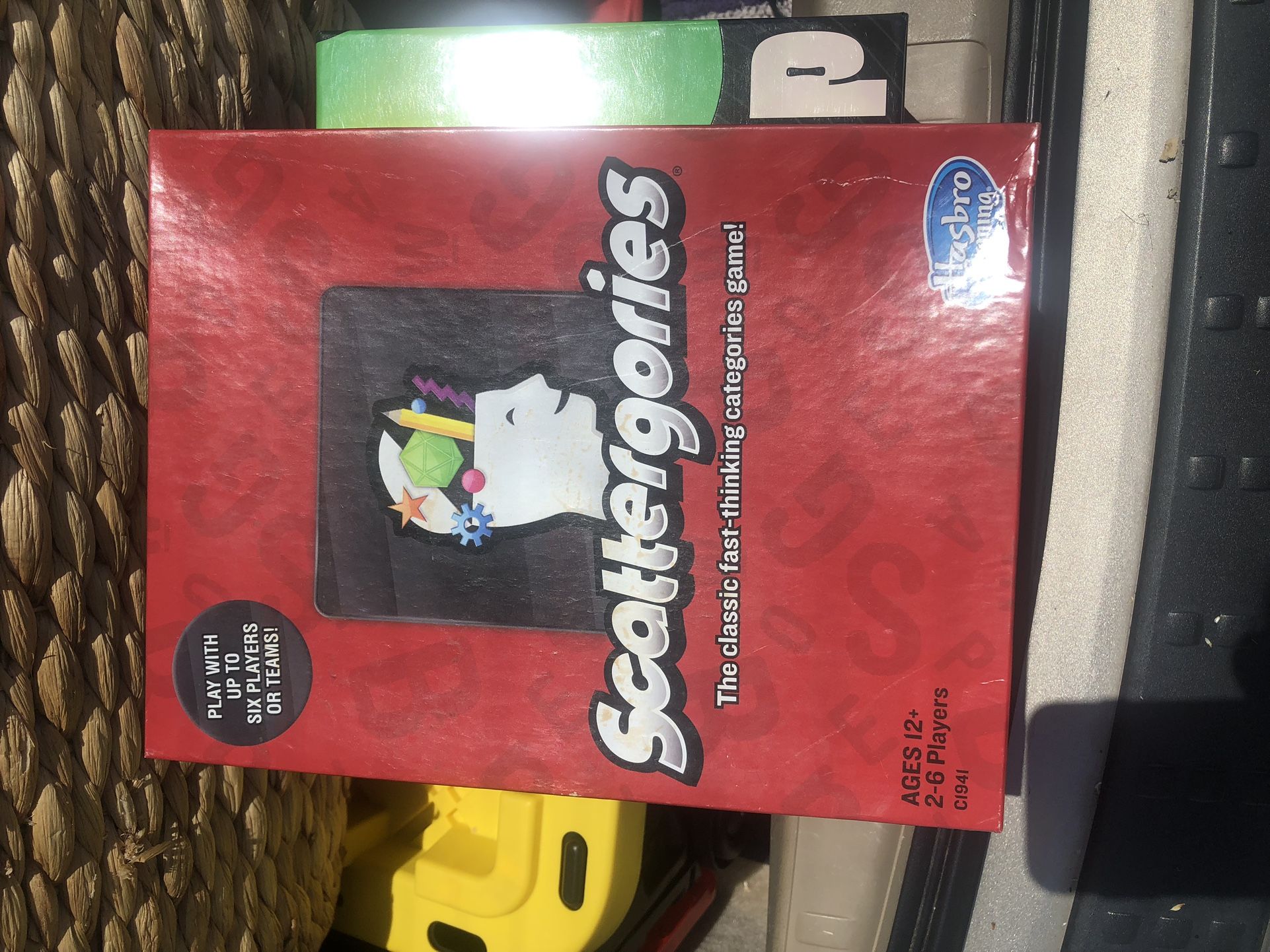 Has to Gaming Scattergories Board Game