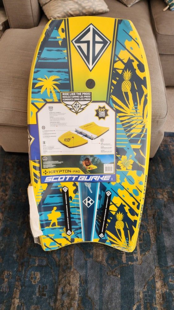 Pool Float Boogie Board Bodyboard For The Ocean Swimming Pool