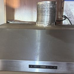 Range Hood Cosmo UMC 30 in 380 CFM Ducted Under Cabinet Range Hood, LED Lights, Touch Controls, Stainless Steel With Stainless Steel Filters