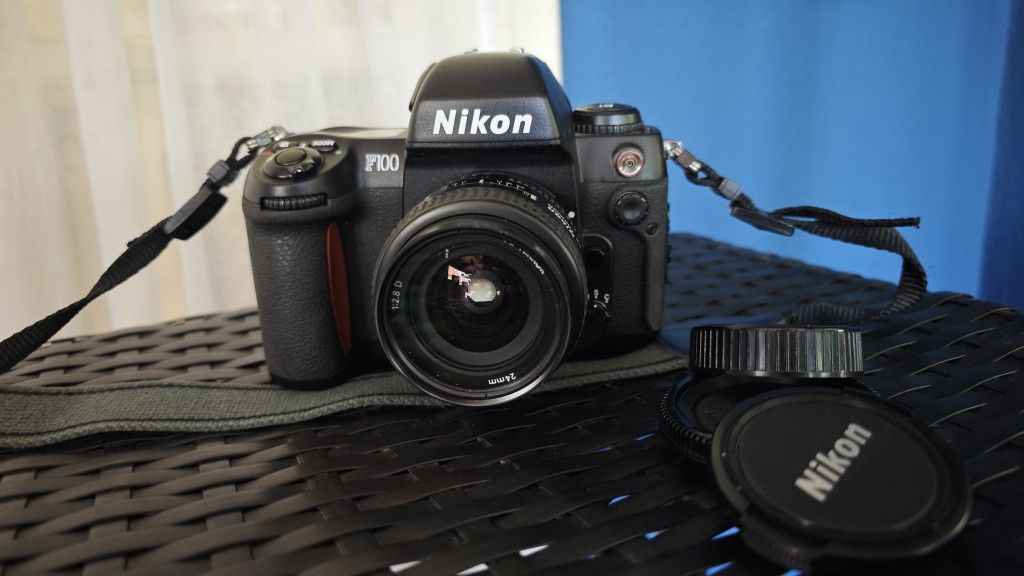 Nikon F100 with 24mm f2.8
