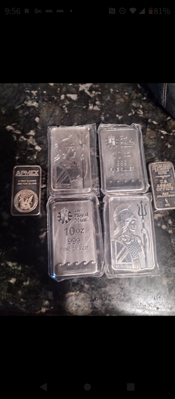 .9999 silver bullion bars coins rounds spot