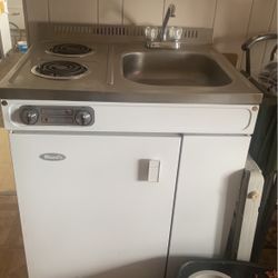 Combo Stove , Sink, Fridge Perfect for studio