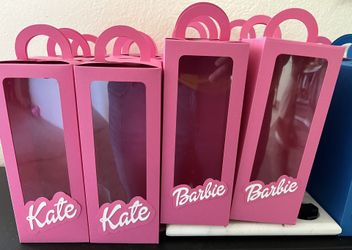 Barbie And Ken Party Favor Boxes 