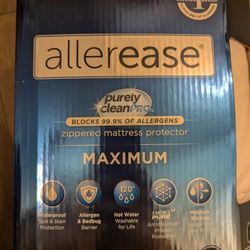 Allerease Zippered Mattress Protector, Allergies and Bedbug barrier