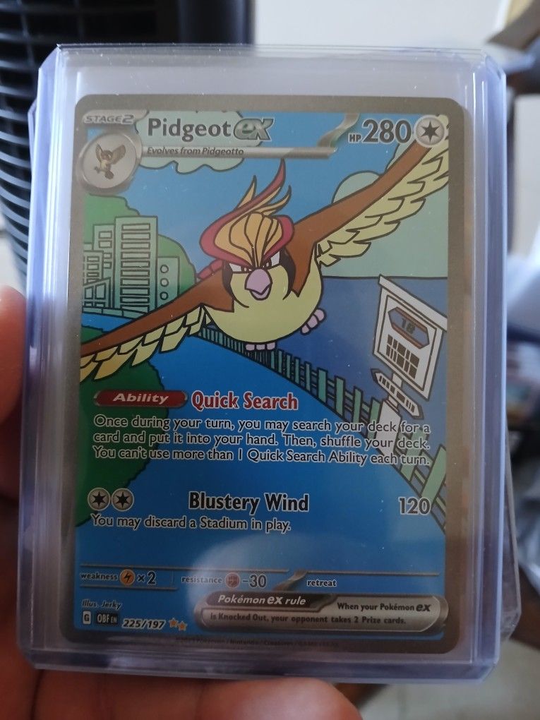 Pidgeot Ex Illustration Rare 