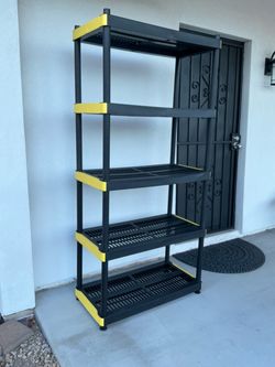 Shelves 36W x 18 L x 77 H in
