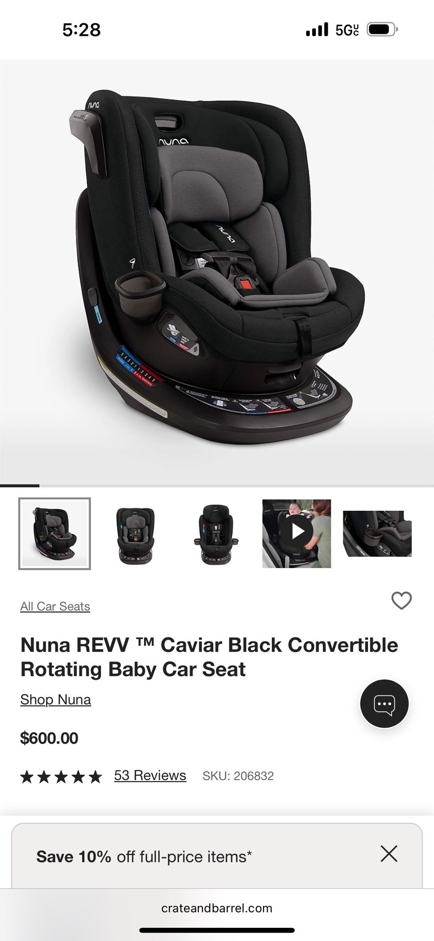 Nuna Revv Car Seat