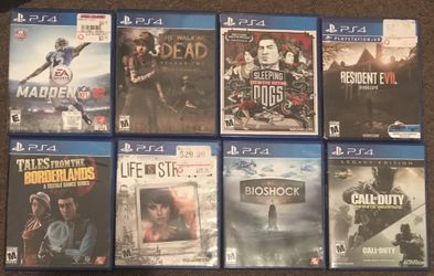 8 Game PS4 bundle