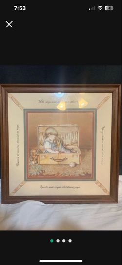 Nostalgic Little Boys Room Picture- Reduced Again