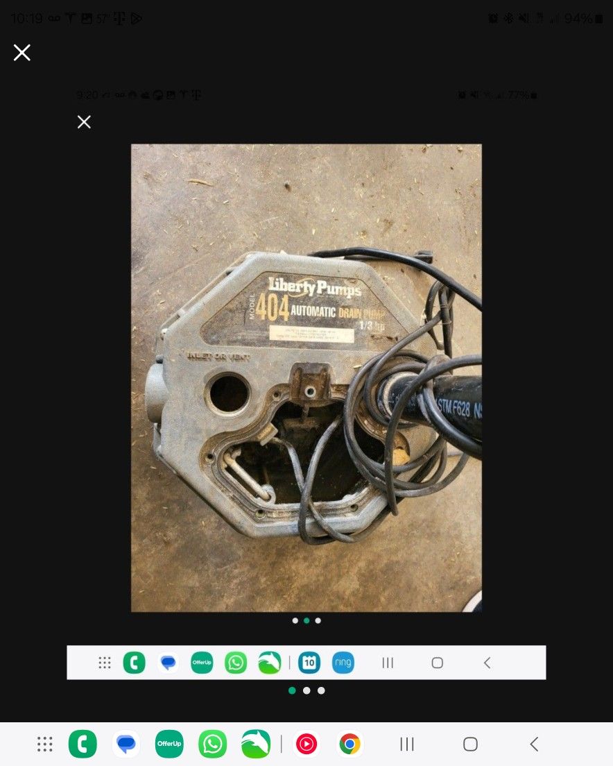 1/3 HP Submersible Compact/Low Profile Drain Pump
by
Liberty Pumps