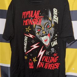 Falling In Reverse Band T Shirt Popular Monster Graphic Tee Men’s Size 2XL Use