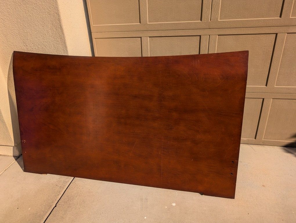 Queen size Wooden Headboard and Footboard With Mattress