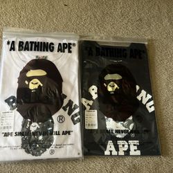 A Bathing Ape Space Galaxy T Shirts