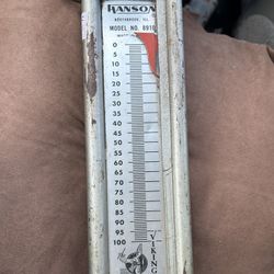vintage Hanson viking 100 pound scale