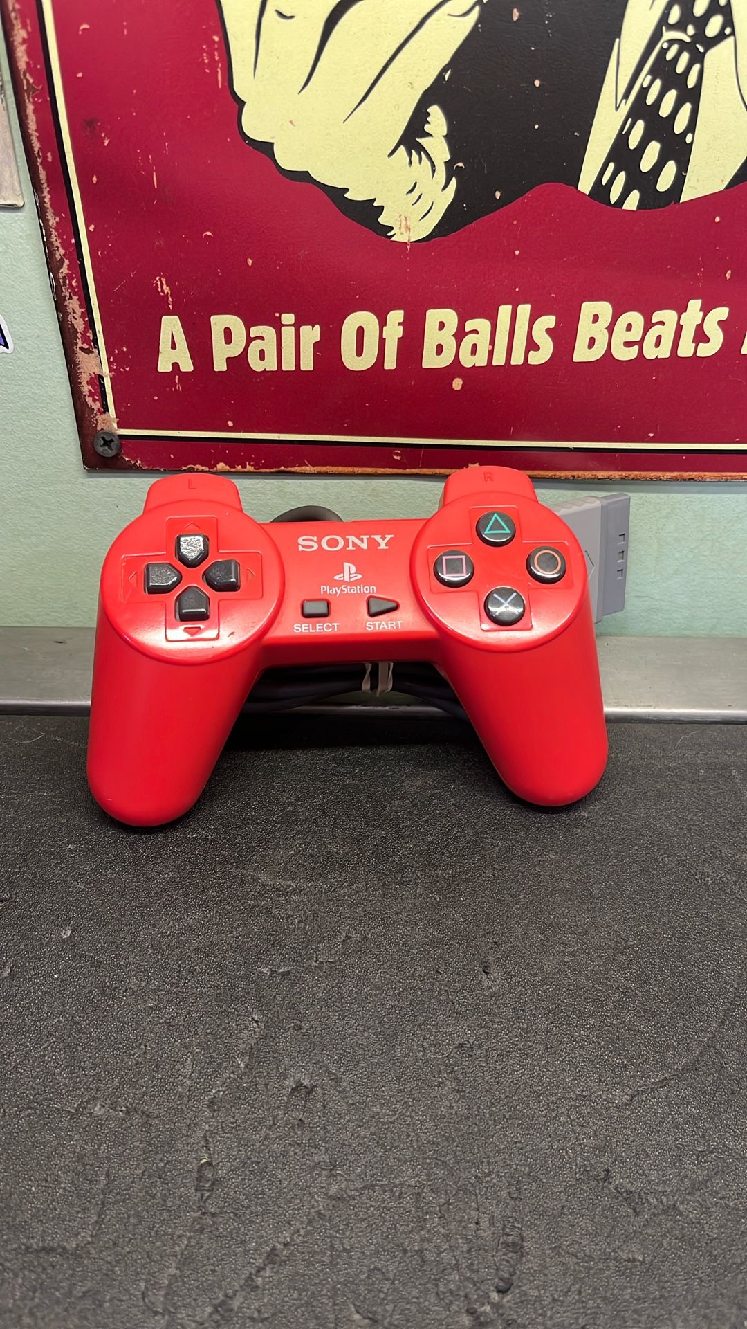 PlayStation 1 Controller - Red