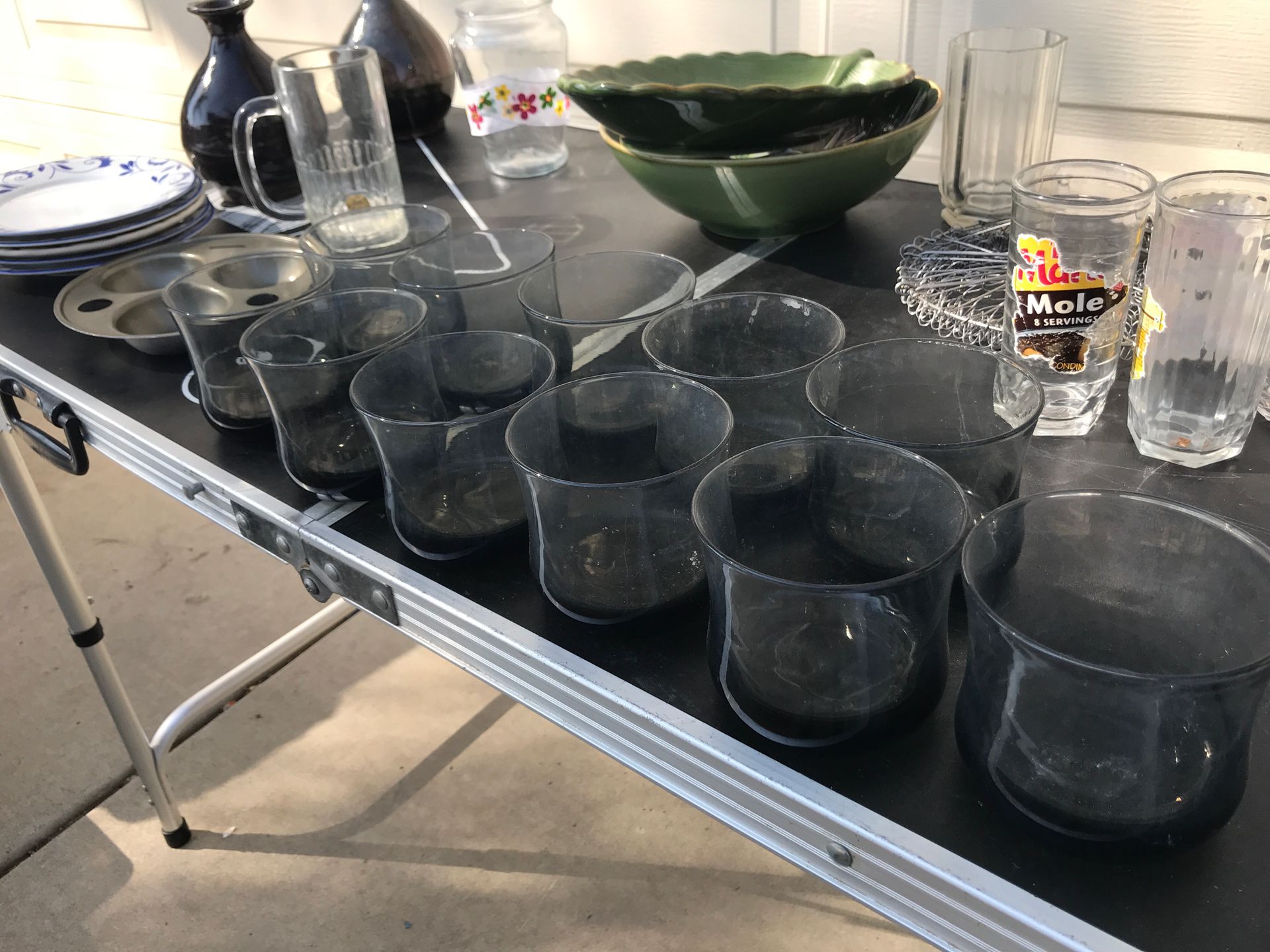 11 Cups glassware WHOLE SET