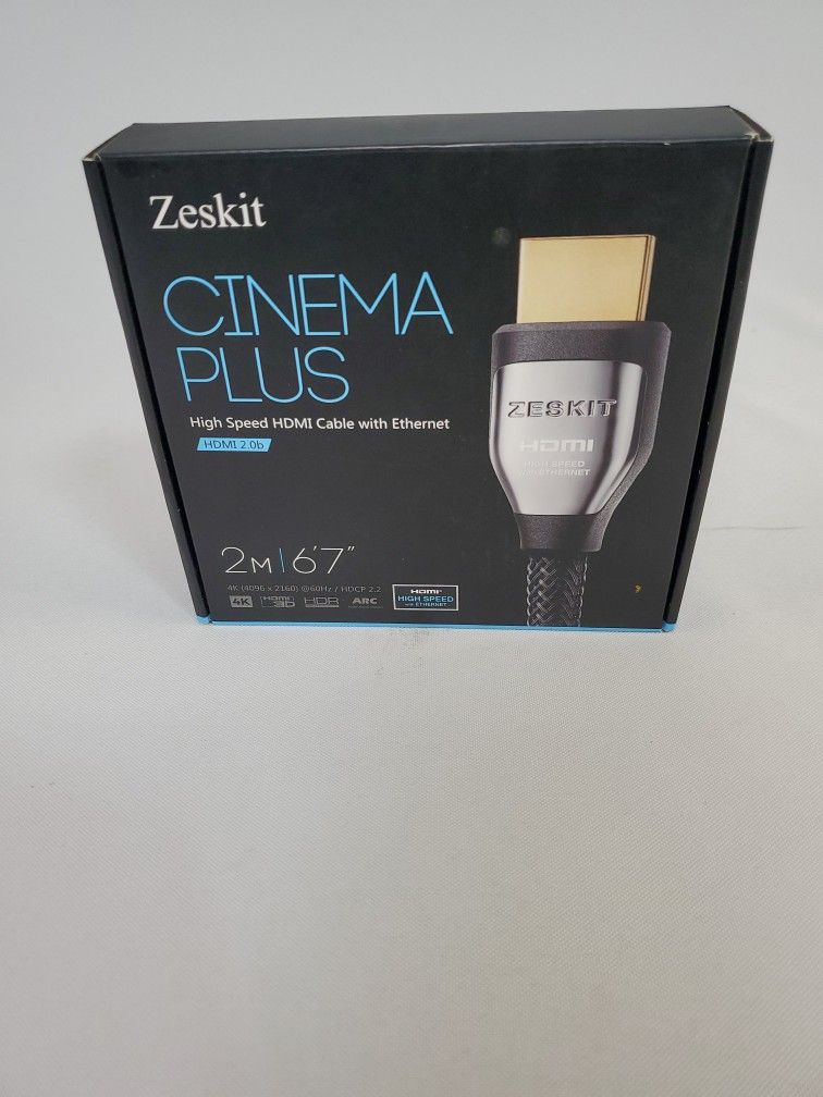 Zeskit Cinema Plus High Speed HDMI Cable With Ethernet