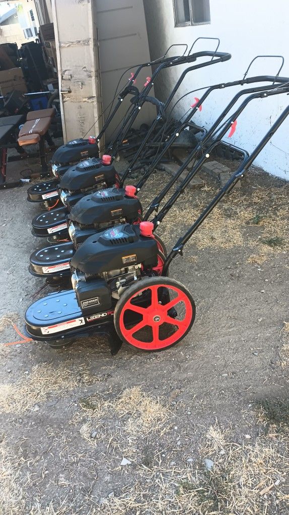 173cc Gas Walk Behind String Trimmer New $125 Used One $75