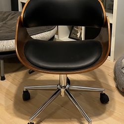 Armen Living Julian Modern Rolling Office Chair