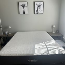 Queen Size Mattress + Bed Frame