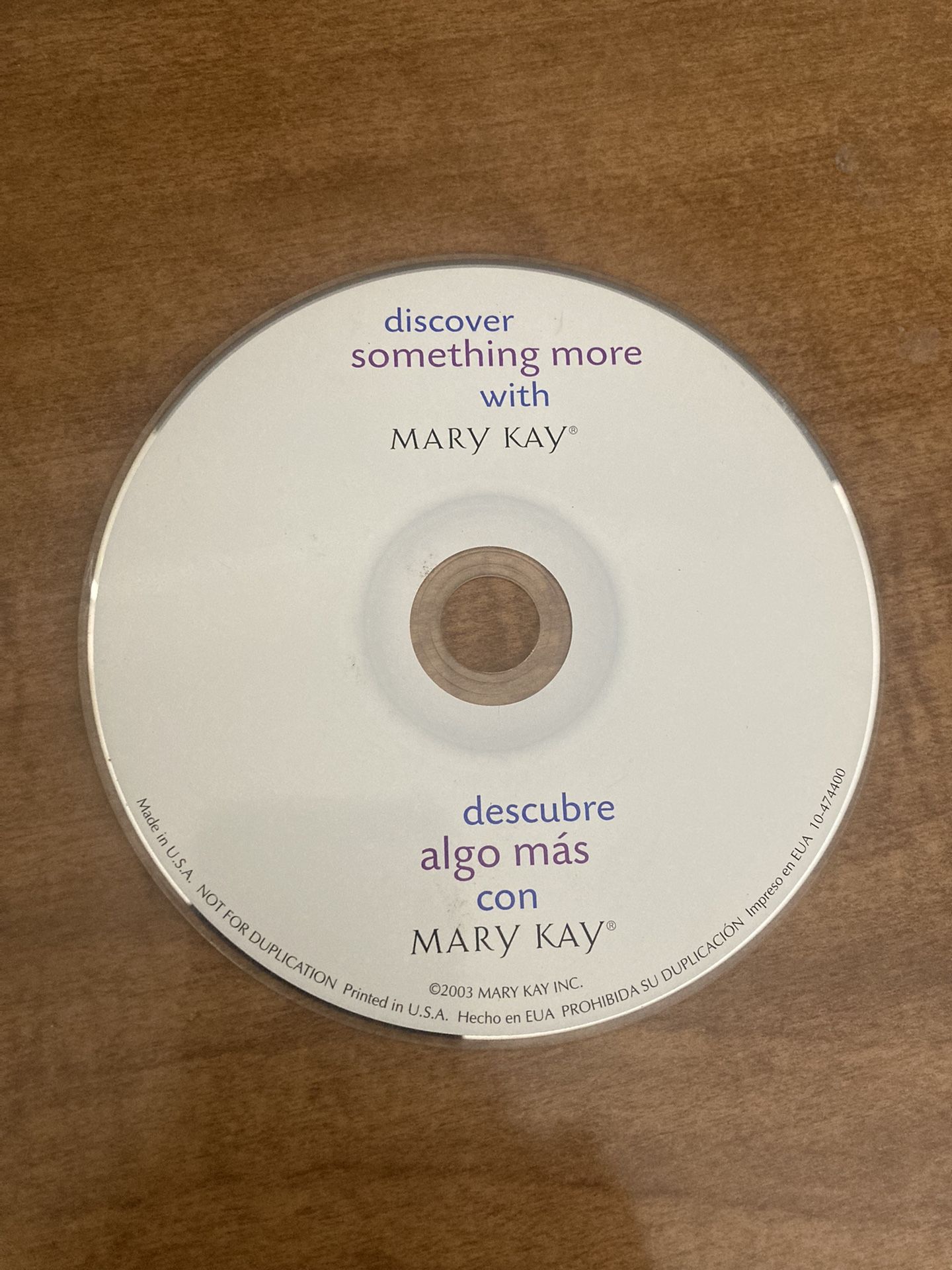 Discover Something More With Mary Kay DVD, 2003