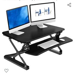 $150 FLEXISPOT M2B 35" STANDING DESK CONVERTER 