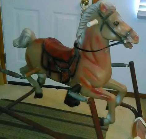 Vintage Wonder Horse Bouncing Ride On!