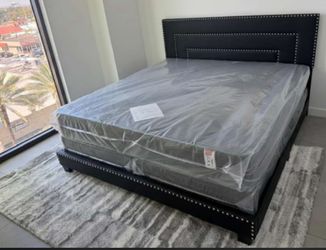 Brand new King Orthopedic Mattress + free box spring as a gift