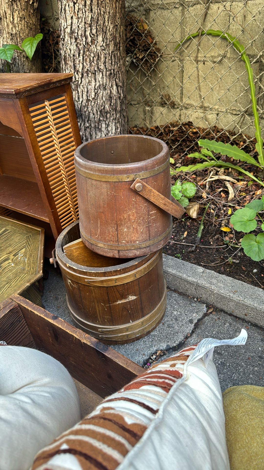Antique Wine Buckets