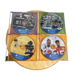 PS4 Madden Game Lot 17,18,19,22 Discs Only