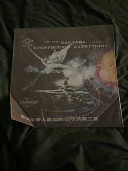 Santana Everybody's Everything Vinyl LP