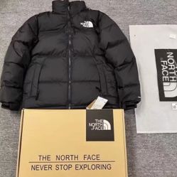 The North Face black puffer jacket 
