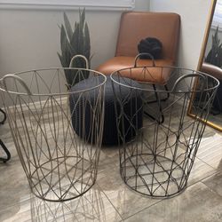 2 Tall Baskets Price For Both Make An Offer