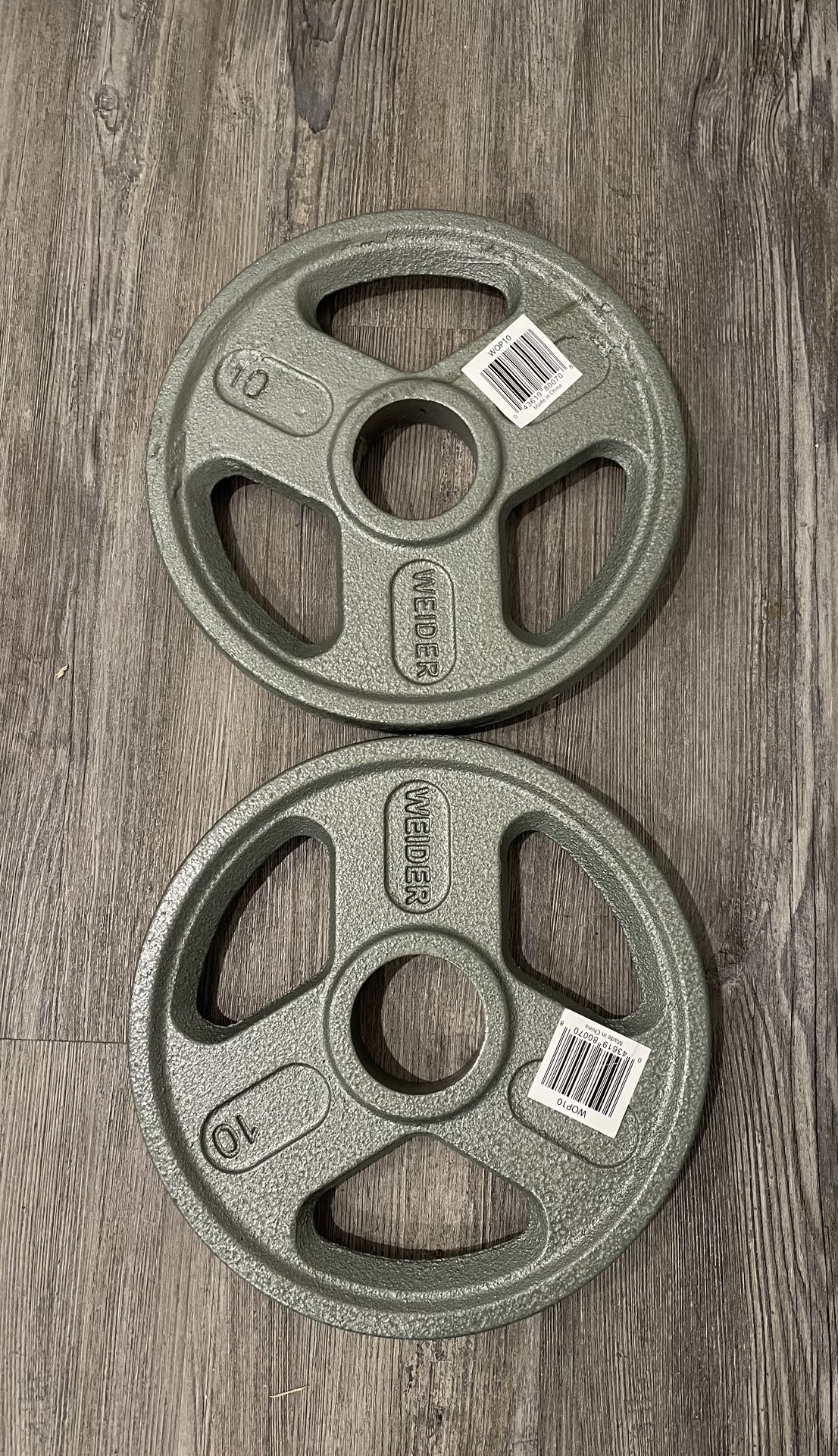 Weight Plates 10lbs each