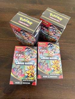Pokemon Chaos Rising Booster Bundle Sealed