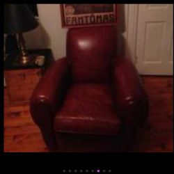 Restoration Hardware  Club Chair 1920s Style 