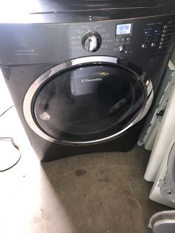 Electrolux washer and dryer stainless steel gas
