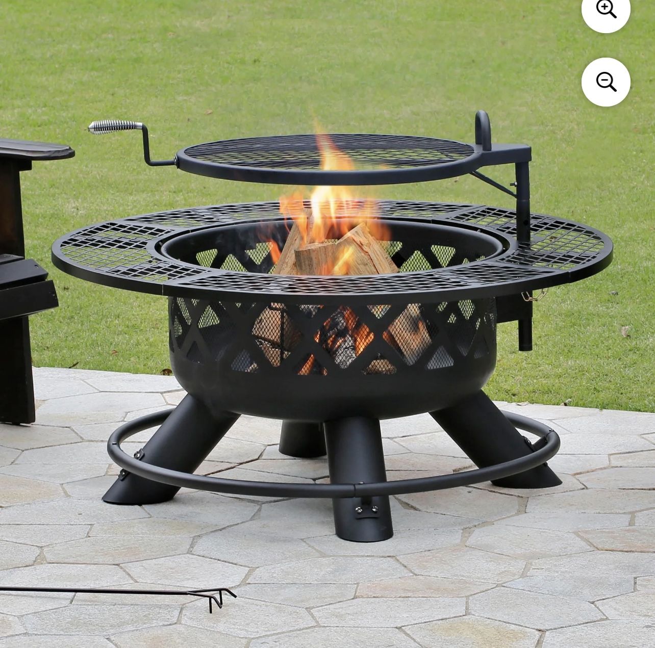 Big Horn 40in Ranch Fire Pit/Grill