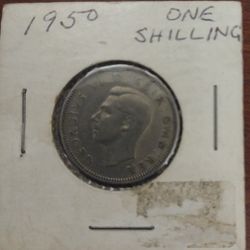 1950 One Shilling 