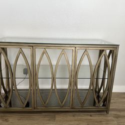 Glass Console Table 