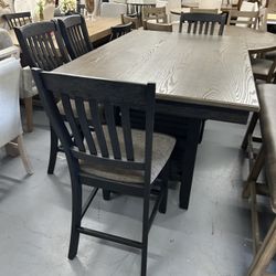 Solid Wood Dining Table Sets Available, Same Day Delivery 