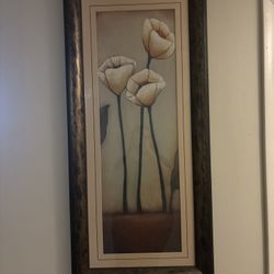 Pair Of Flower Paintings