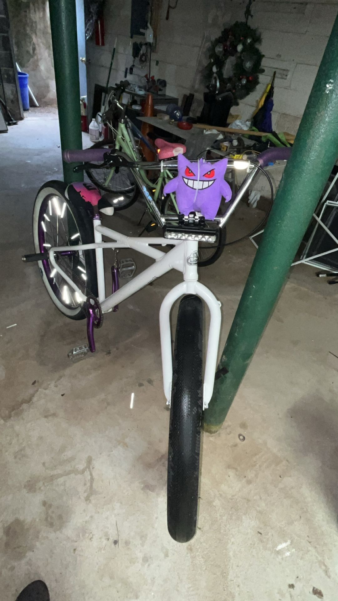 White And Purple Monster Quad Se Bike 29”!!
