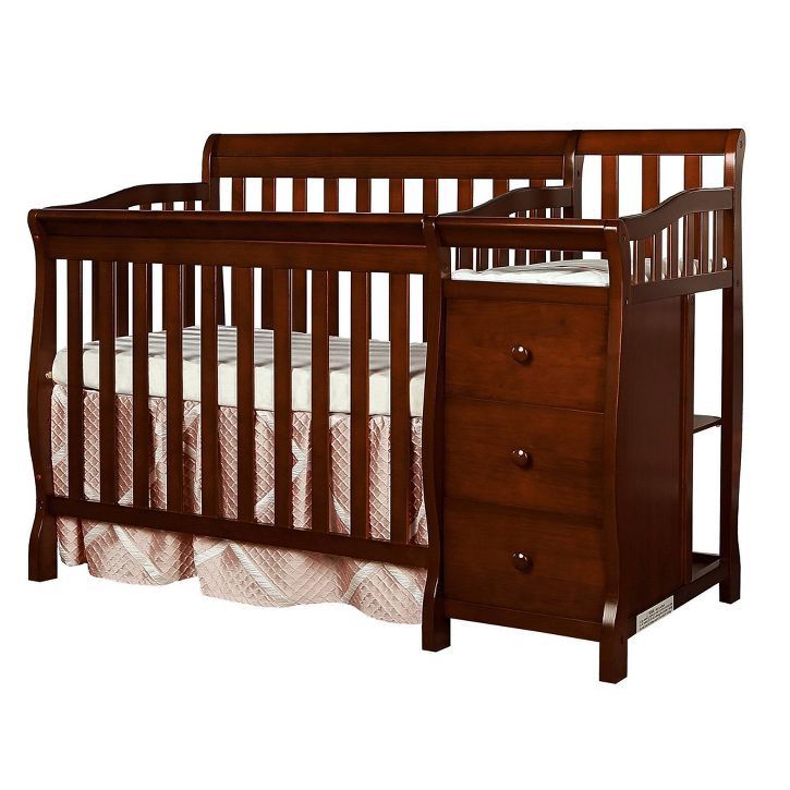 NEW Baby Crib With Changer - Espresso  Retails For $261