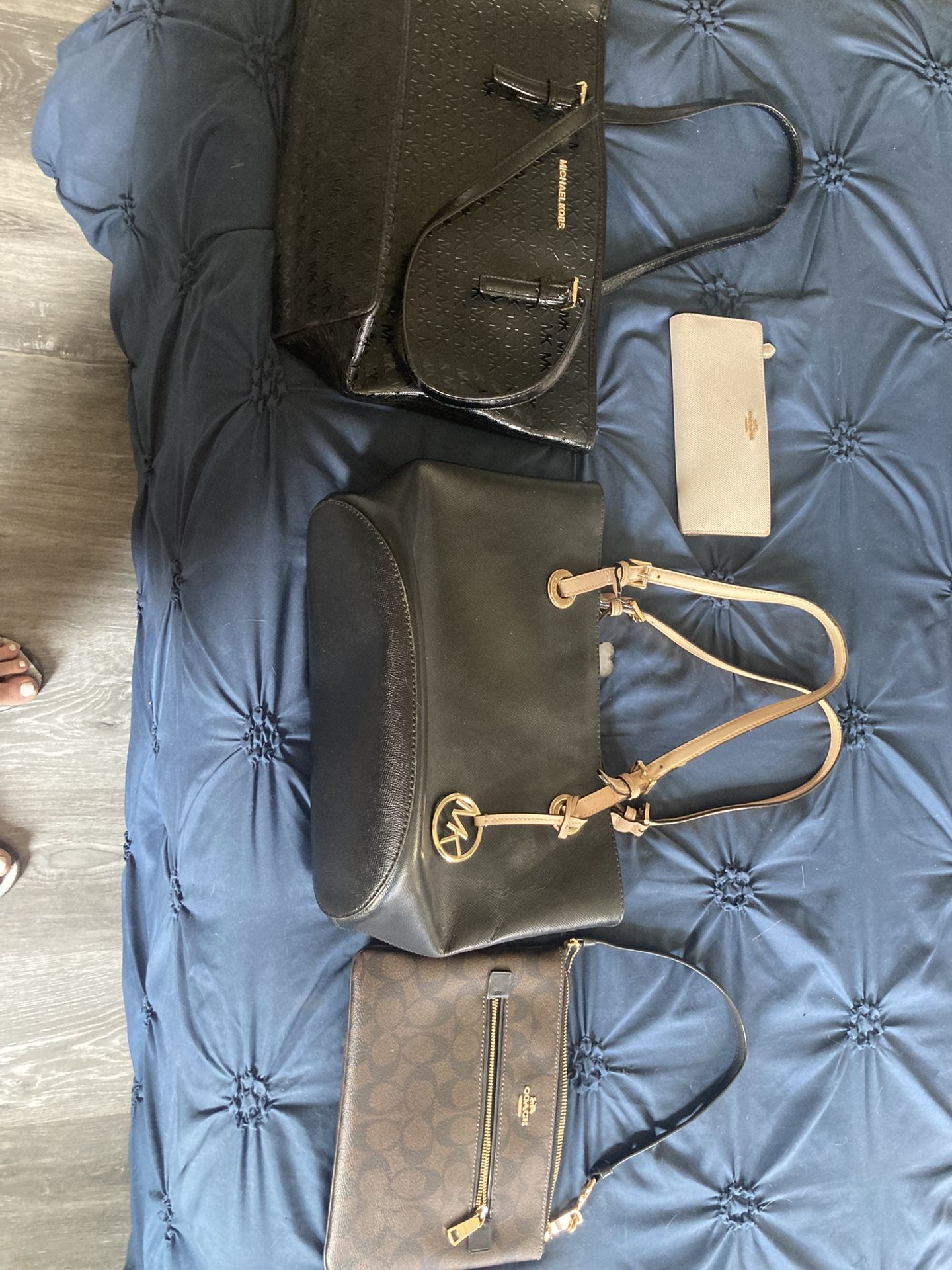 Michael Kors Bags And Coach Clutch &wallet