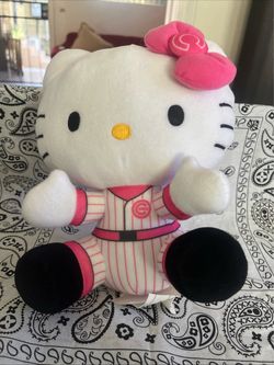 Hello Kitty Chicago Cubs Plush Toy