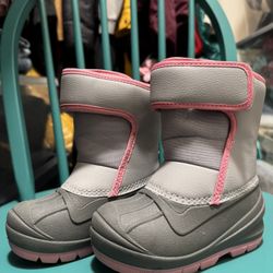 Snow Winter Boots Kids Pink #7 Toddler Cat & Jack