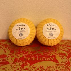 AQUA DI PARMA PERFUMED SOAP 2 PACK (100G)