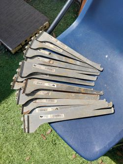 16 Pieces - 12" Shelf Brackets